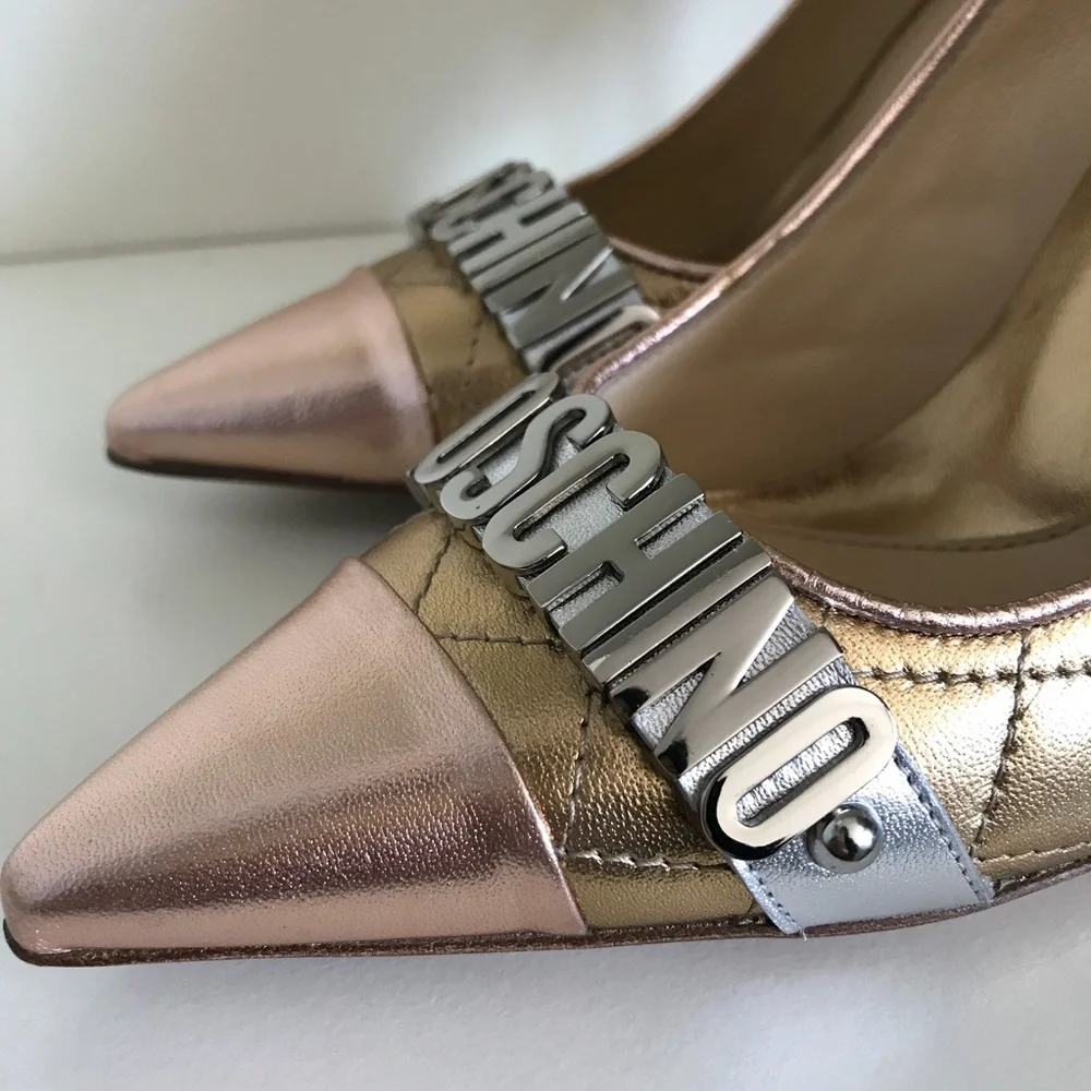 New Moschino Quilted Pumps